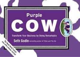 Purple Cow Book Cover 